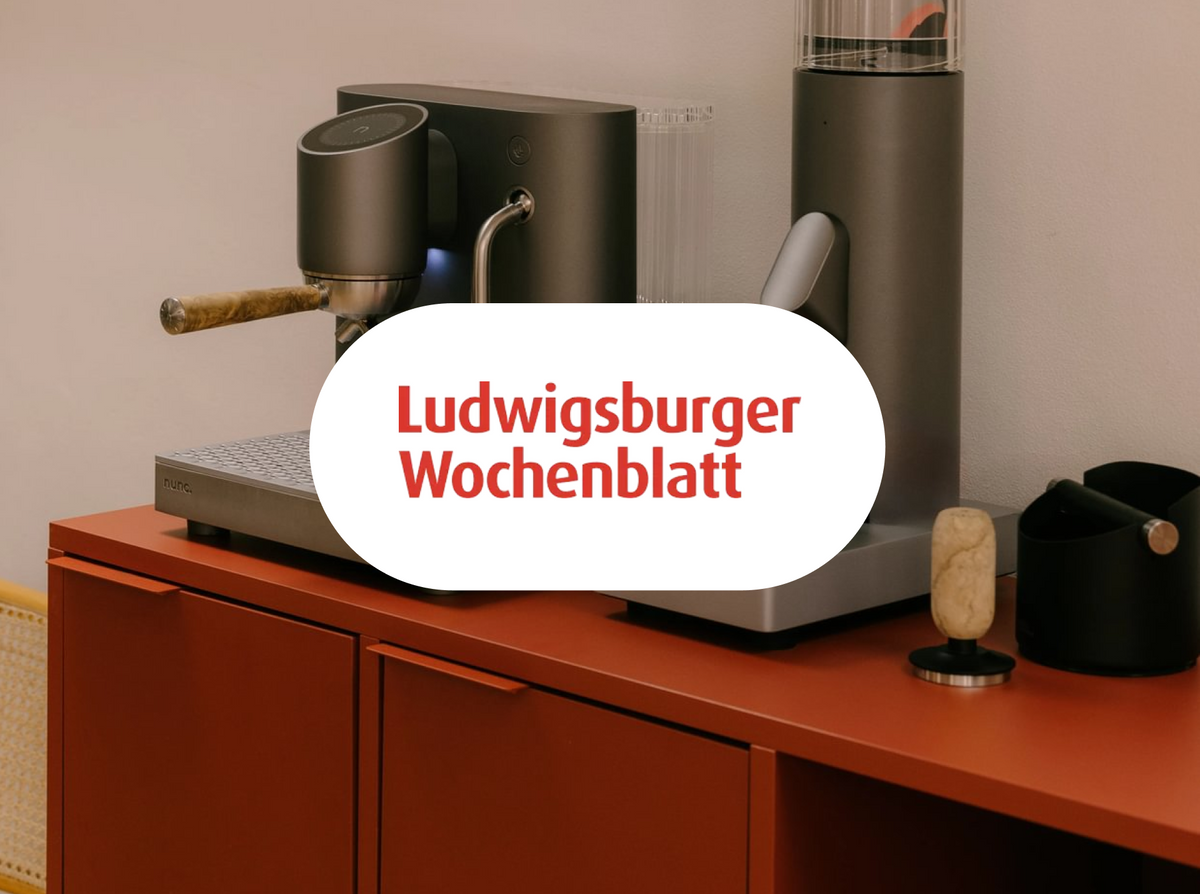 Die sanfte Espresso-Revolution: Das Ludwigsburger Wochenblatt über nunc.