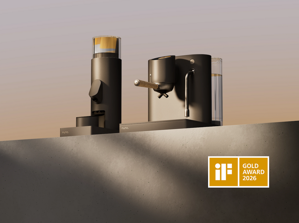 nunc. Awarded iF DESIGN AWARD Gold