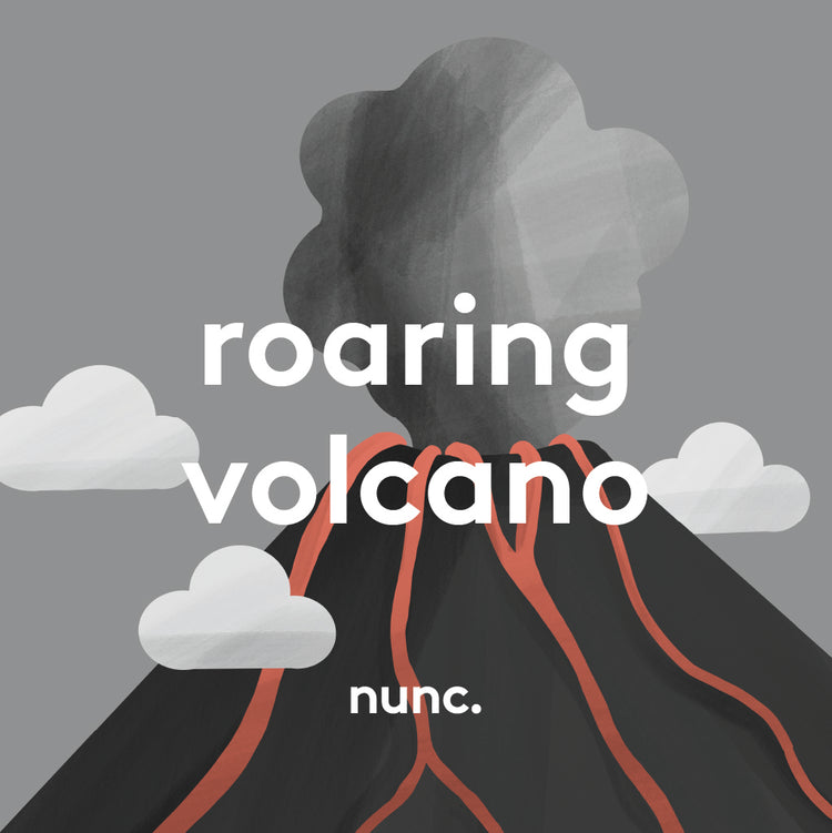 roaring volcano